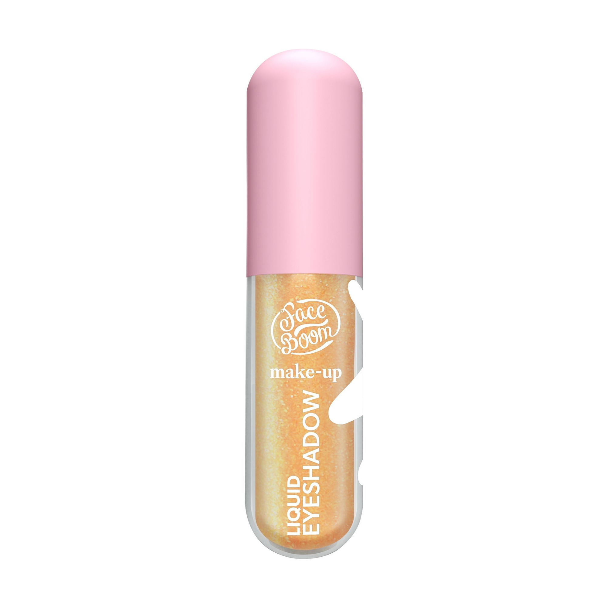Рідкі тіні для повік Face Boom Make-Up Liquid Eyeshadow 02 Золотий місяць, 3.5 мл